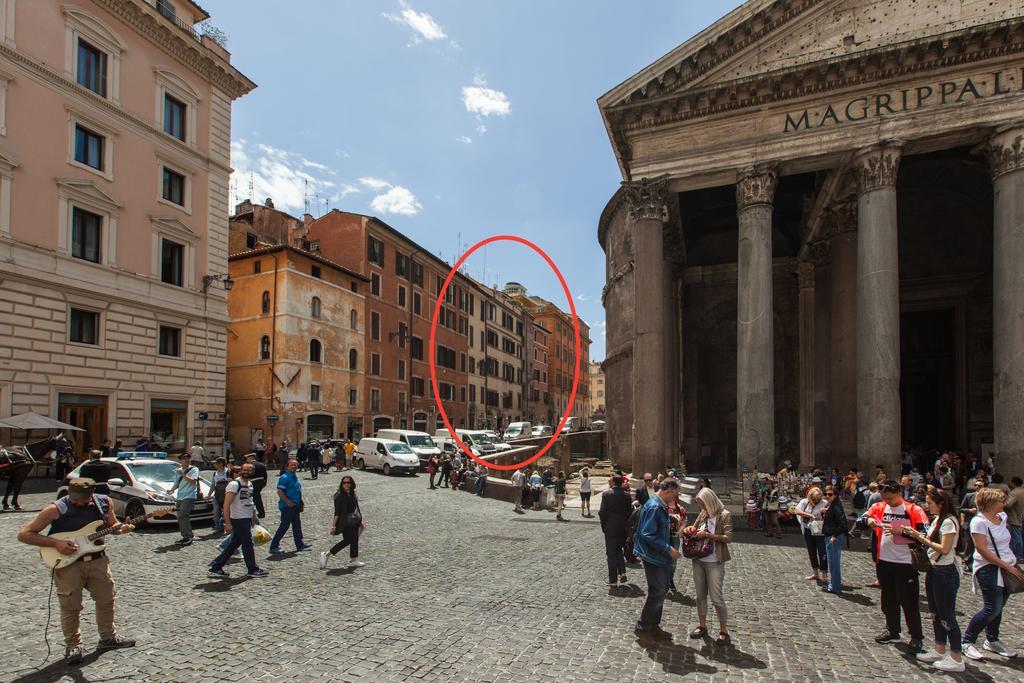 A Window On Pantheon Apartment Rome Exterior photo